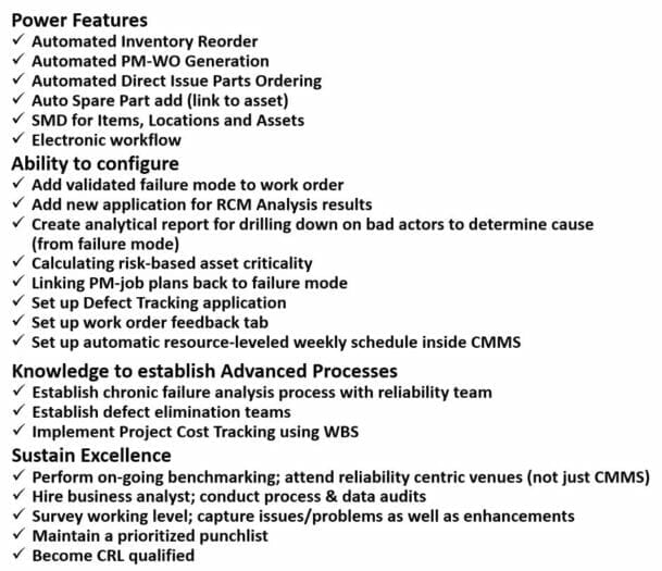 A CMMS Utilization Plan is Essential