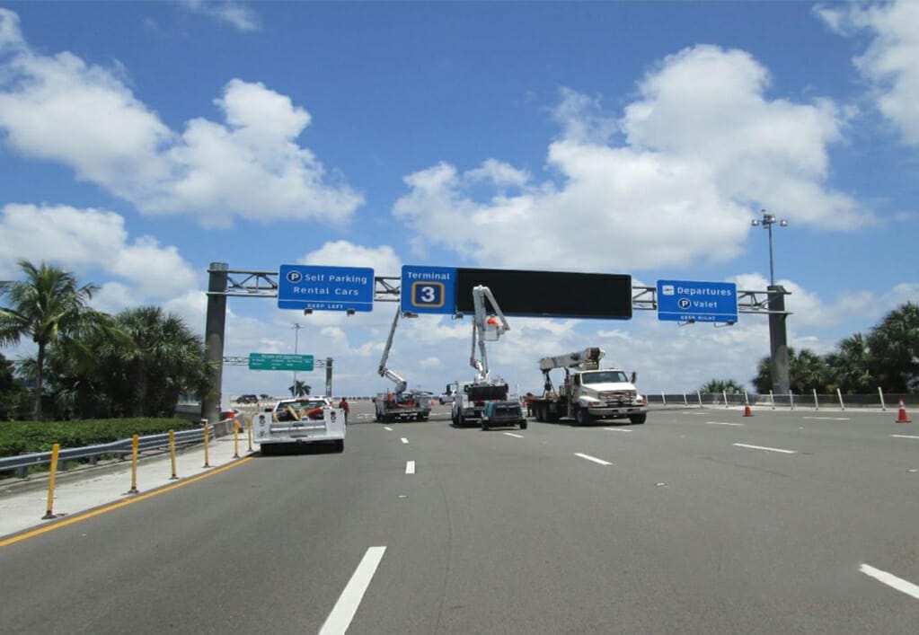FLL Roadway Signage