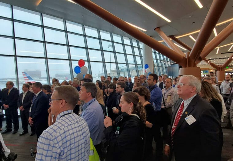 Boston Terminal B Great Hall Opening
