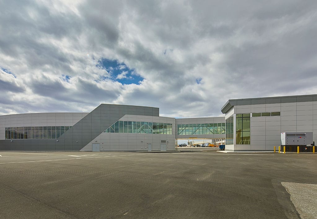 LNAA-ABE-Security-Checkpoint-(Connector)-Improvements Four-lane security check Elevated connector