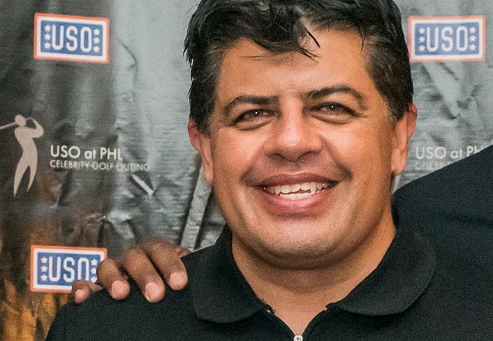 Manik Arora at 2018 USO Golf Event