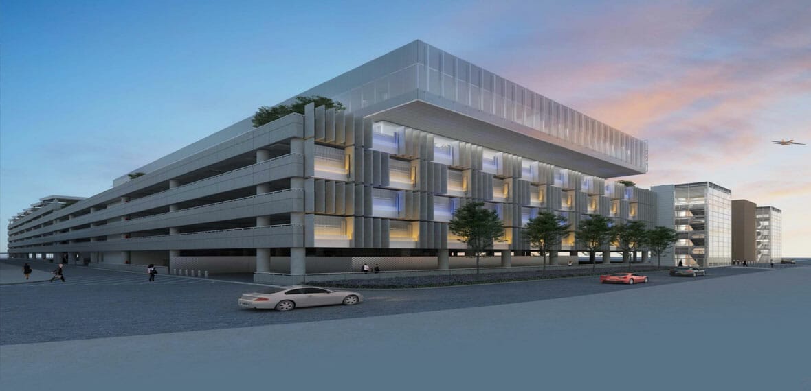 MNAA-BNA-Term-GarageC&Admin-SS MNAA BNA Terminal Garage C & Airport Administration Building