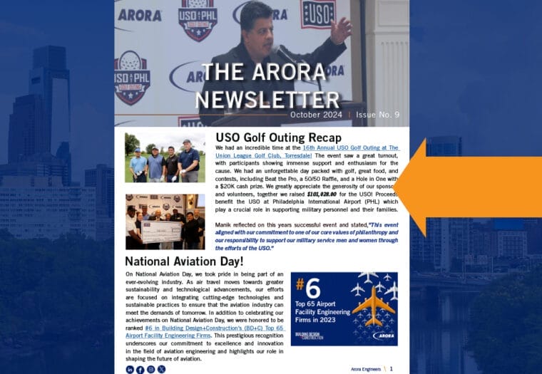 October 2024 Arora Newsletter Slideshow