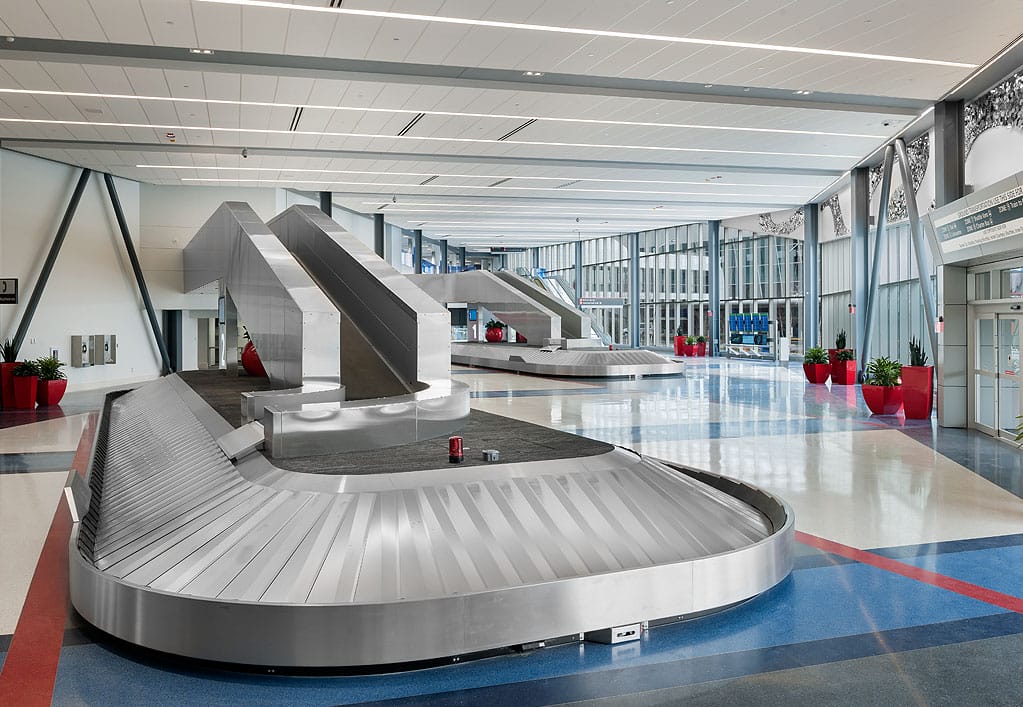 Philadelphia International Airport Terminal F Hub Baggage Claim