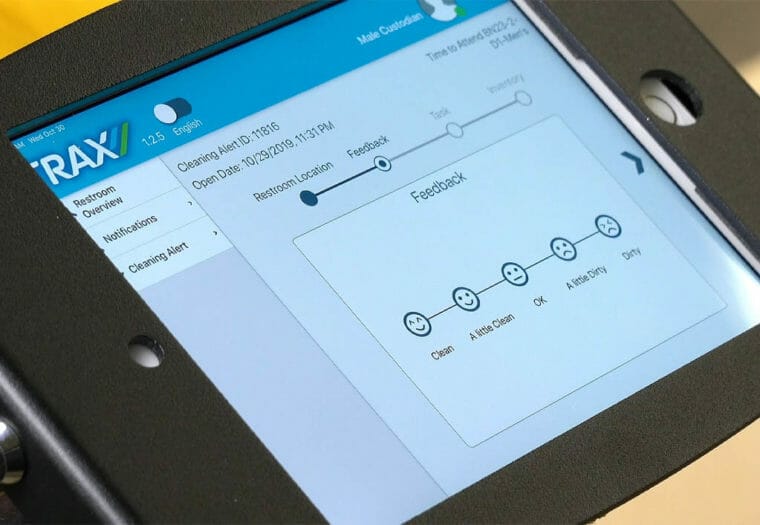 TRAX Analytics SmartRestroom